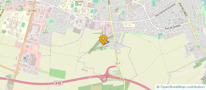 localisation de l'entreprise SCI DES PARFUMEURS  AMIENS