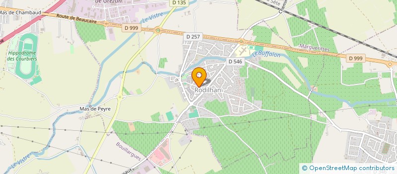 localisation de l'entreprise SCI DES PASSEROUNS  BEZOUCE