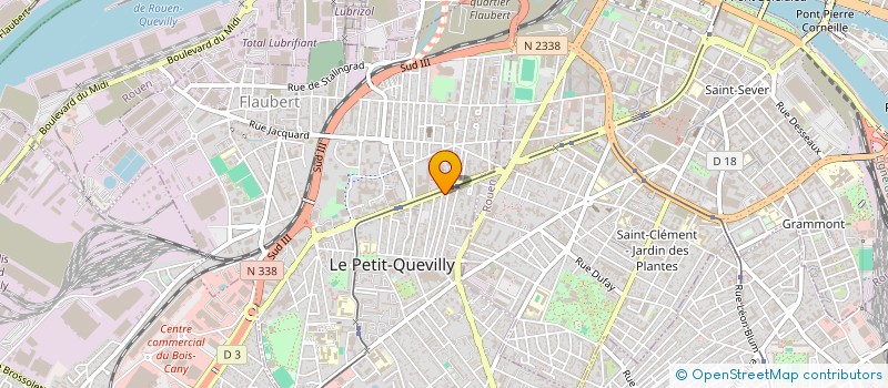 localisation de l'entreprise SCI DES PATIS à LE PETIT-QUEVILLY