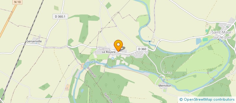 localisation de l'entreprise SCI DES PATROUILLARDS à SAINT-MAUR-SUR-LE-LOIR