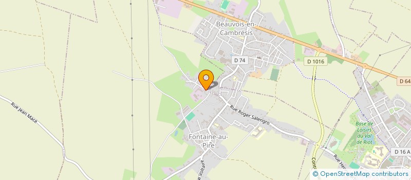 localisation de l'entreprise SCI DES PAYS BAS  BEAUVOIS-EN-CAMBRESIS