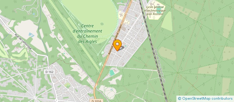 localisation de l'entreprise SCI DES PAYSAGES  CHANTILLY