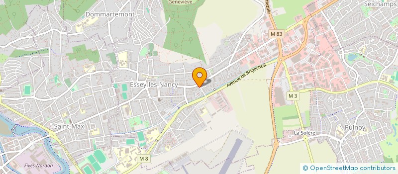 localisation de l'entreprise SCI DES PAZZANNES  ESSEY-LES-NANCY