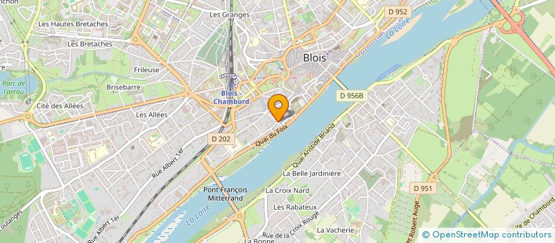 localisation de l'entreprise SCI DES PECHEURS  BLOIS