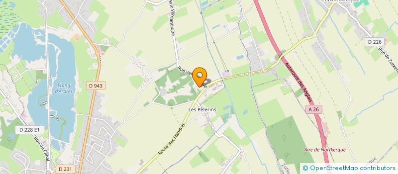 localisation de l'entreprise SCI DES PELERINS  ARDRES