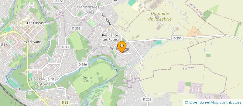 localisation de l'entreprise SCI DES PERDRIX  PERIGNY