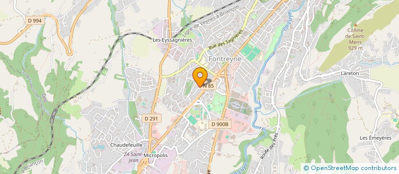 localisation de l'entreprise SCI DES PERFORMANCES II  GAP