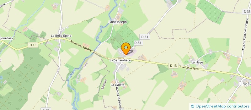 localisation de l'entreprise SCI DES PERREES  JUAYE-MONDAYE