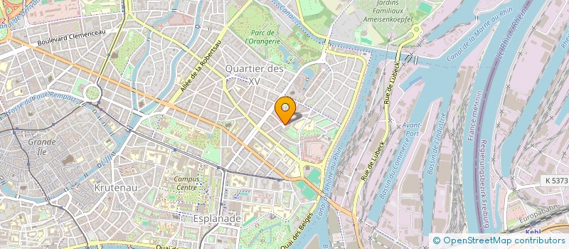 localisation de l'entreprise SCI DES PETITES ARCADES  STRASBOURG