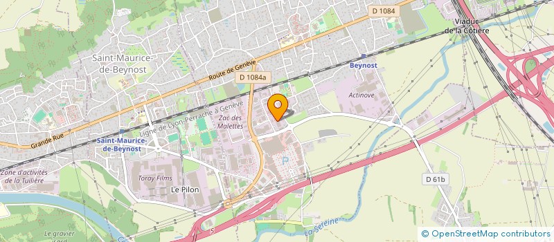 localisation de l'entreprise SCI DES PETITES COMBES à BEYNOST