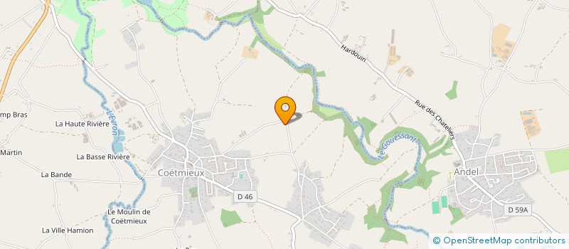 localisation de l'entreprise SCI DES PETITES FONTAINES  LAMBALLE-ARMOR