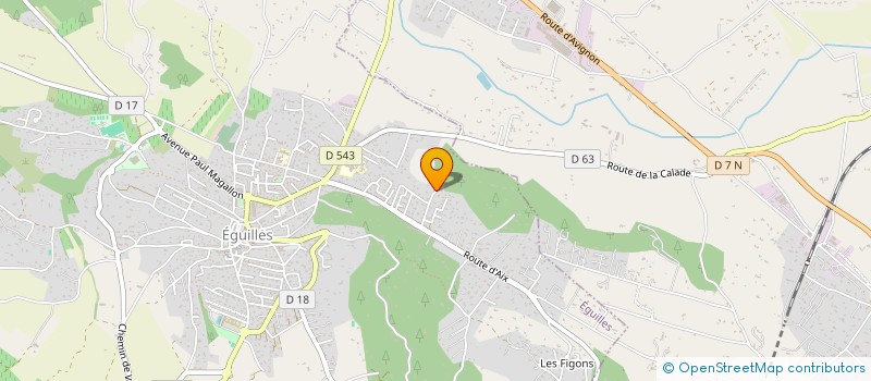 localisation de l'entreprise SCI DES PETITES FOURQUES  EGUILLES