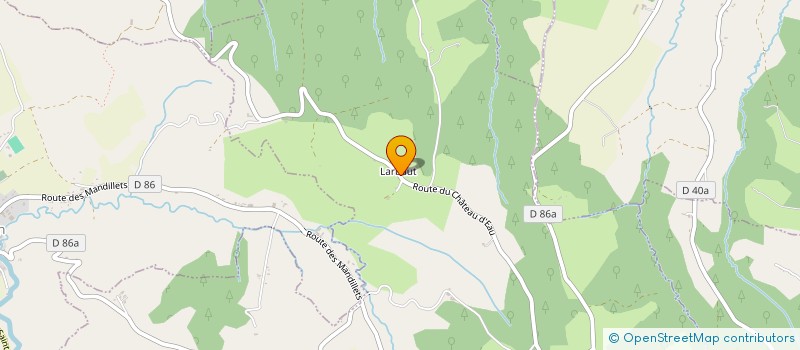 localisation de l'entreprise SCI DES PETITES PYRENEES  MONTBERAUD