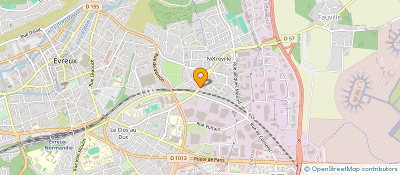 localisation de l'entreprise SCI DES PETITES ROCHES  EVREUX