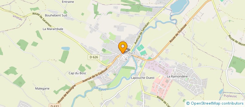 localisation de l'entreprise SCI DES PETITS  GARRAVET