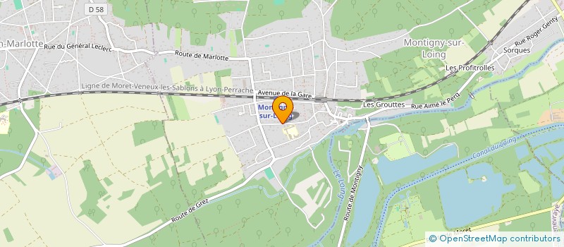 localisation de l'entreprise SCI DES PETITS AULNES  MELUN