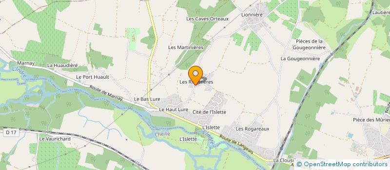 localisation de l'entreprise SCI DES PETITS BOIS à AZAY-LE-RIDEAU