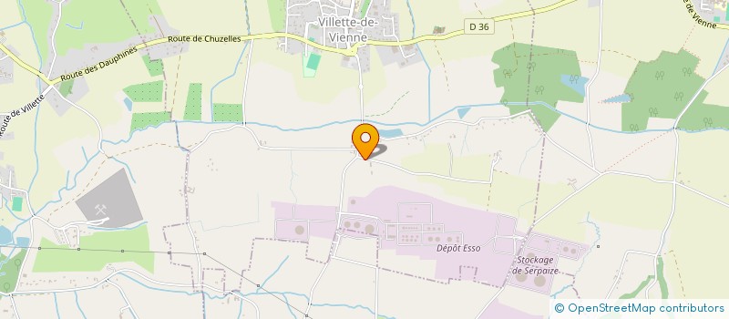 localisation de l'entreprise SCI DES PETITS BOIS  VILLETTE-DE-VIENNE