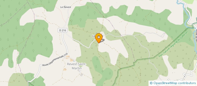 localisation de l'entreprise SCI DES PETITS CHENES  REVEST-SAINT-MARTIN