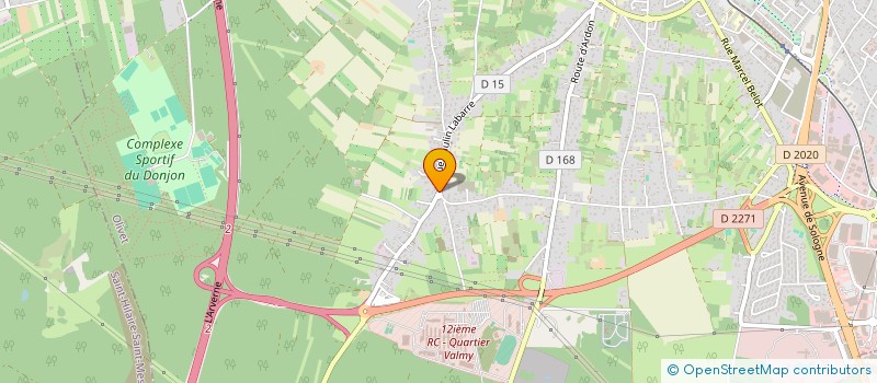 localisation de l'entreprise SCI DES PETITS COTEAUX à OLIVET