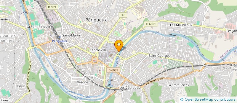localisation de l'entreprise SCI DES PETITS ECUREUILS à PERIGUEUX