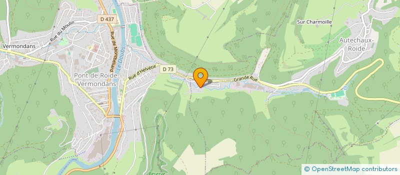 localisation de l'entreprise SCI DES PETITS LOUPS  AUTECHAUX-ROIDE