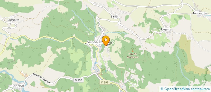 localisation de l'entreprise SCI DES PETITS LOUPS  SAINT-NECTAIRE