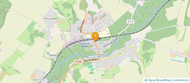 localisation de l'entreprise SCI DES PETITS MOULINS  LA FERTE-MILON