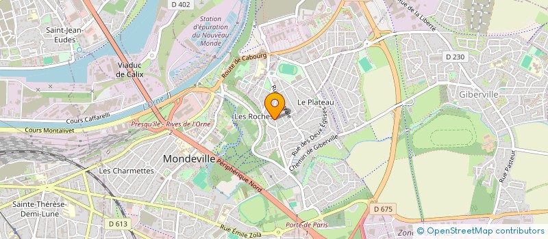 localisation de l'entreprise SCI DES PETITS PAS à MONDEVILLE