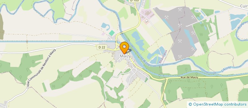 localisation de l'entreprise SCI DES PETITS PRES  MAIZY