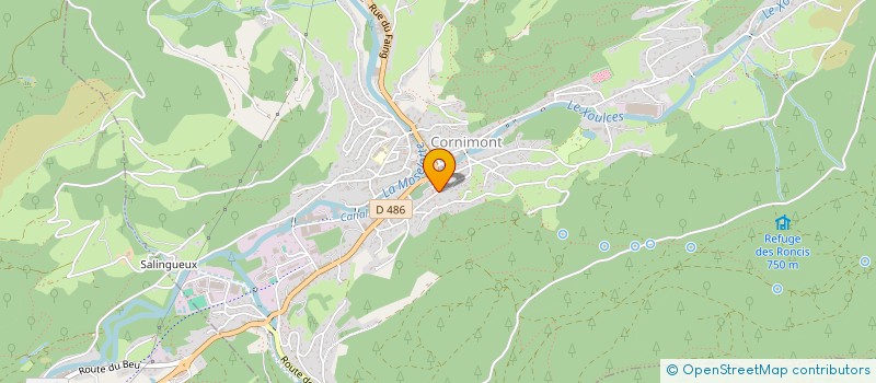 localisation de l'entreprise SCI DES PETITS PRES  CORNIMONT