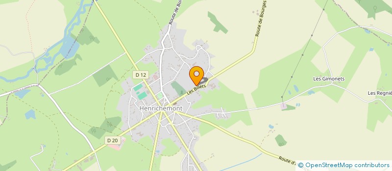 localisation de l'entreprise SCI DES PETITS PRES  HENRICHEMONT