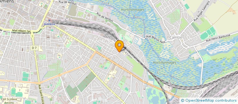 localisation de l'entreprise SCI DES PETITS PROPRIETAIRES à AMIENS