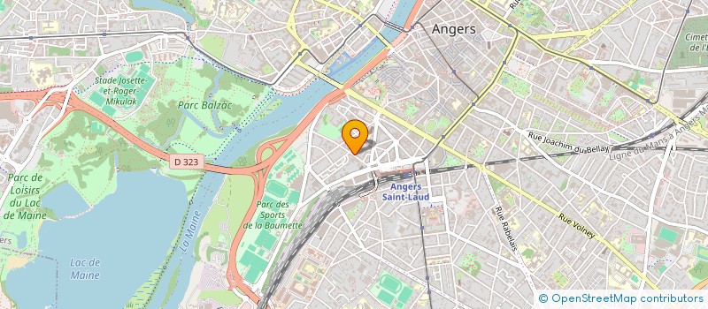 localisation de l'entreprise SCI DES PETITS ZELOUX à ANGERS