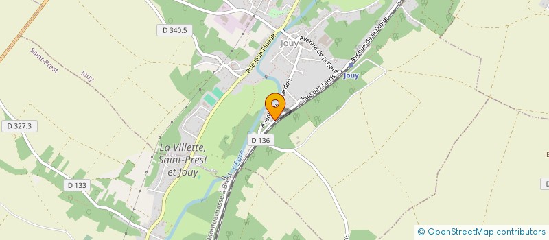 localisation de l'entreprise SCI DES PEUPLIERS à JOUY