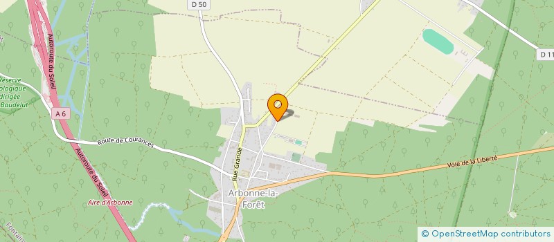 localisation de l'entreprise SCI DES PEUPLIERS à BARBIZON