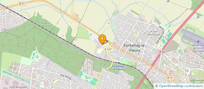 localisation de l'entreprise SCI DES PEUPLIERS à FONTENAY-LE-FLEURY