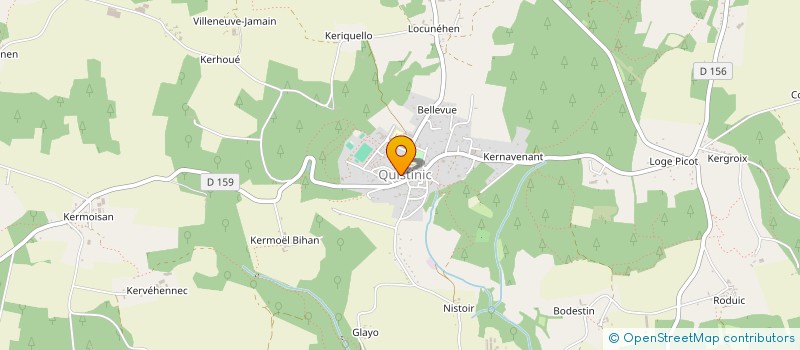 localisation de l'entreprise SCI DES PEUPLIERS  PLUMELIAU-BIEUZY