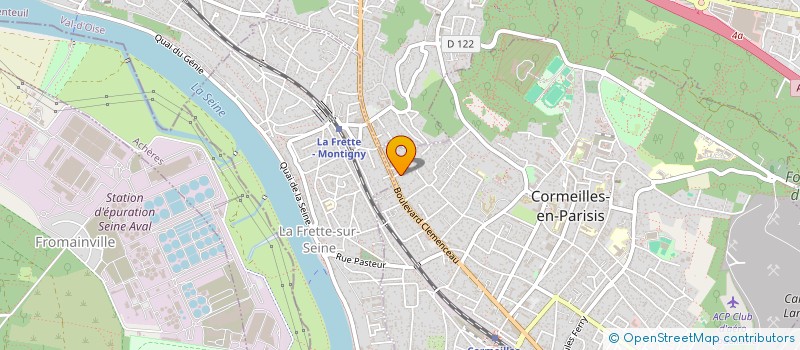 localisation de l'entreprise SCI DES PHOCEENS  CORMEILLES-EN-PARISIS