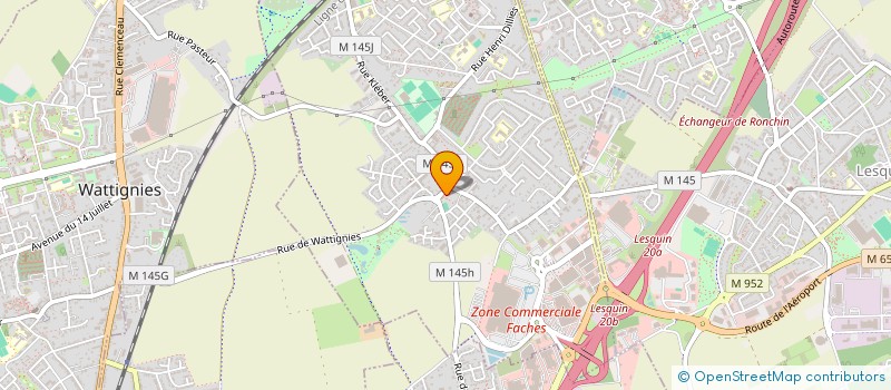 localisation de l'entreprise SCI DES PIATS  FACHES-THUMESNIL