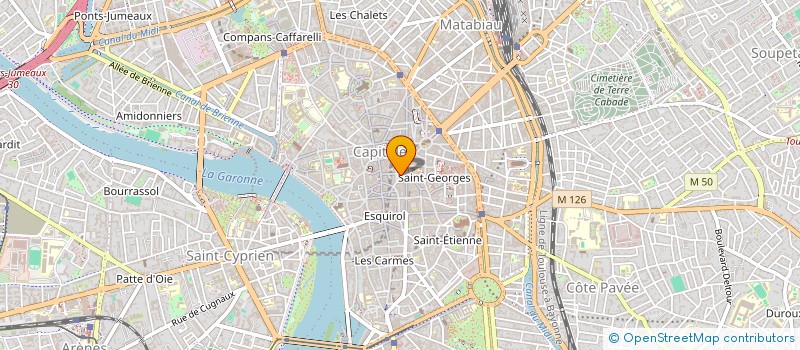 localisation de l'entreprise SCI DES PIBOULS  TOULOUSE
