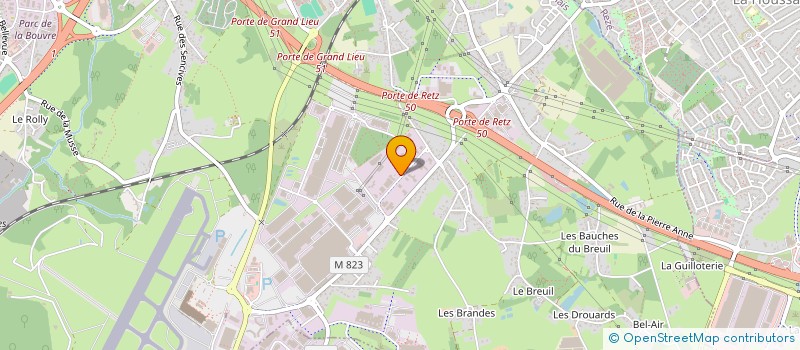 localisation de l'entreprise SCI DES PIECES à BOUGUENAIS