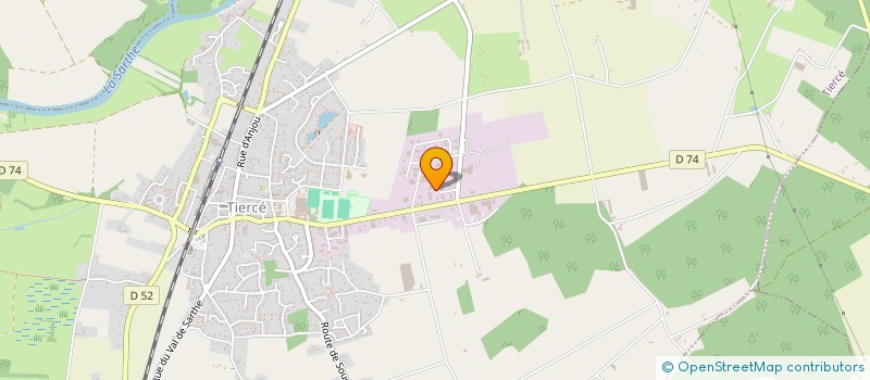 localisation de l'entreprise SCI DES PIECES à TIERCE