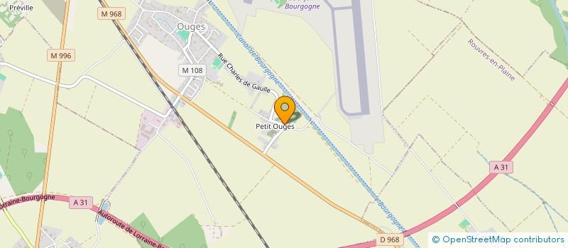 localisation de l'entreprise SCI DES PIEDS NUS  OUGES