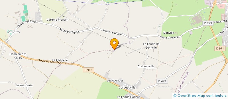 localisation de l'entreprise SCI DES PIERRES  MEAUTIS