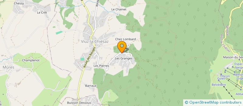 localisation de l'entreprise SCI DES PIERRES  VIUZ-LA-CHIESAZ