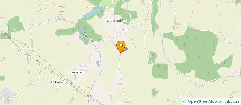 localisation de l'entreprise SCI DES PIERRES  SAINT-DOLAY