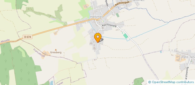 localisation de l'entreprise SCI DES PIERRES D'OBERTEN  HELLIMER