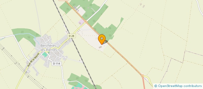 localisation de l'entreprise SCI DES PIERRES DE PRASVILLE à BERCHERES-LES-PIERRES