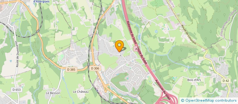 localisation de l'entreprise SCI DES PIERRES DOREES  LISSIEU